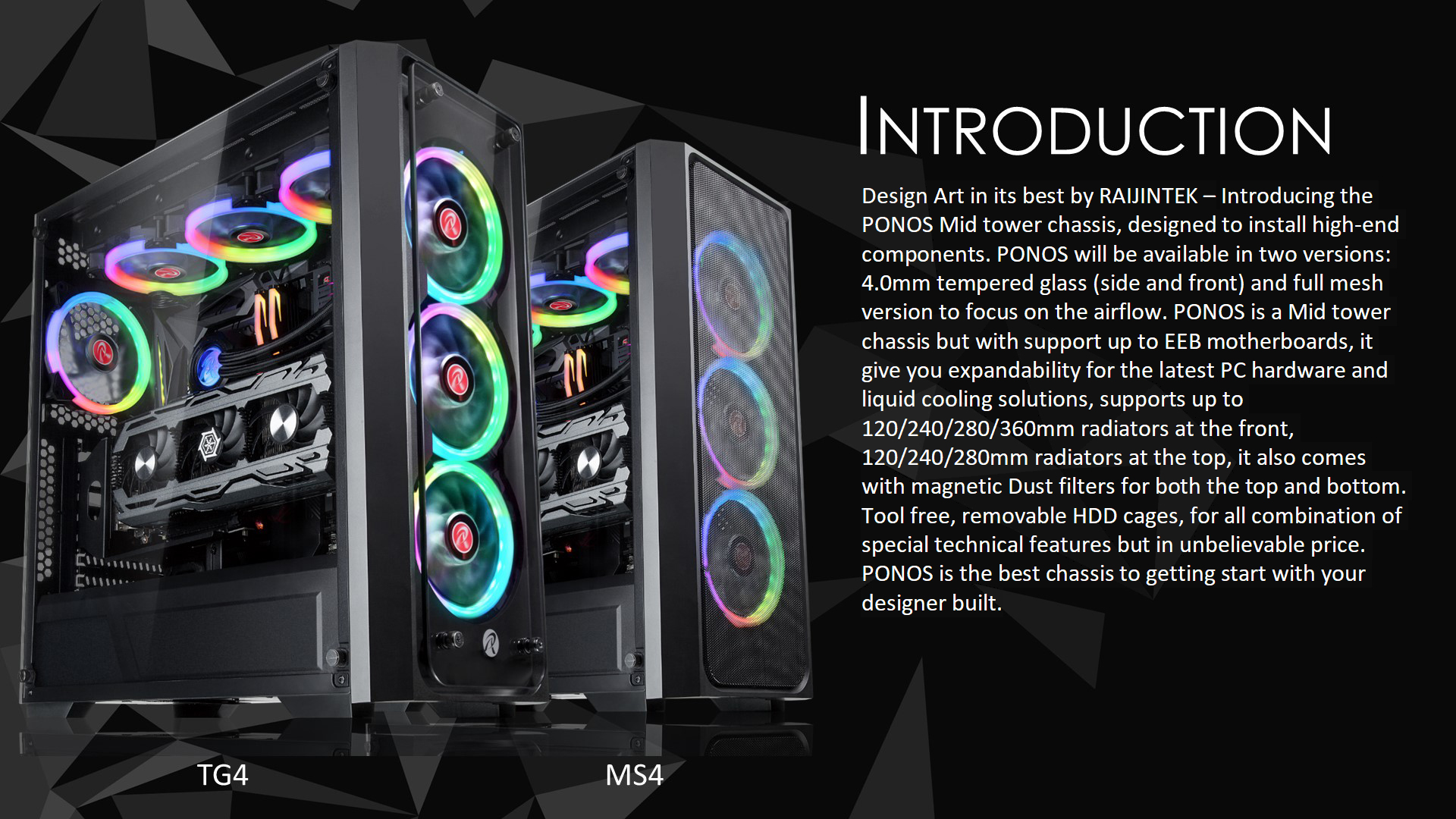 RAIJINTEK Cases